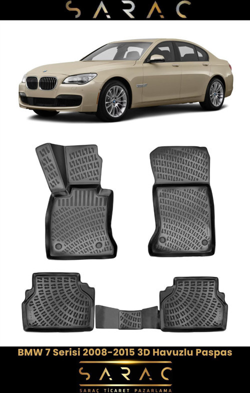 Bmw 7 Serisi 2013 Model 3D Havuzlu Paspas