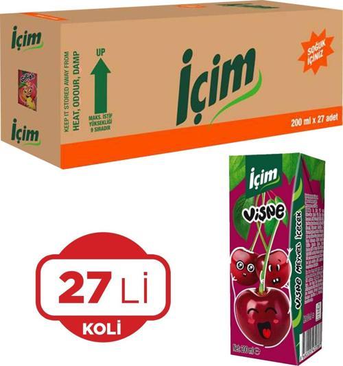Meyve Suyu Vişne 200 ml x 27 Adet