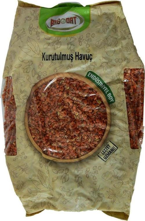 Kurutulmuş Havuç Kurusu 1000 gr Endüstriyel Boy
