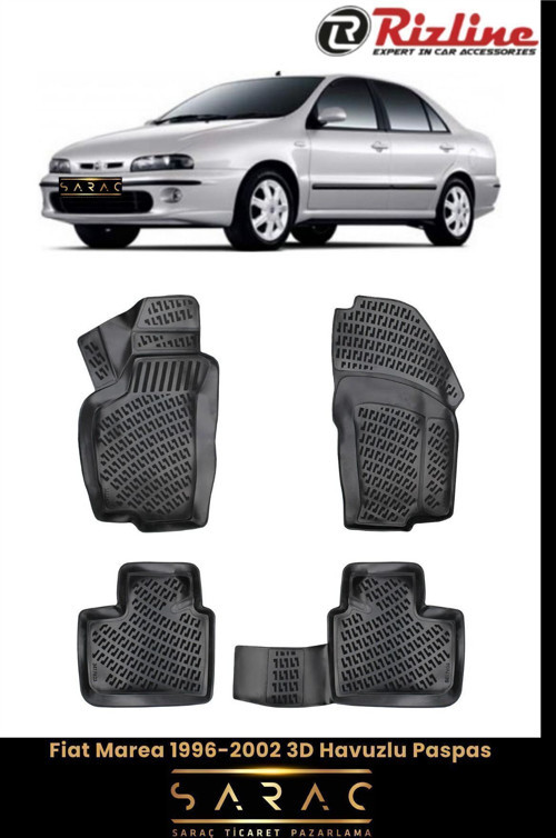 Fiat Marea 2002 Model 3D Havuzlu Paspas