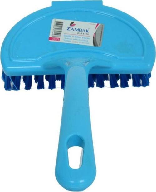 Plastik Saplı Lavabo ve Küvet Fırçası Karışık Renk 11 Cm