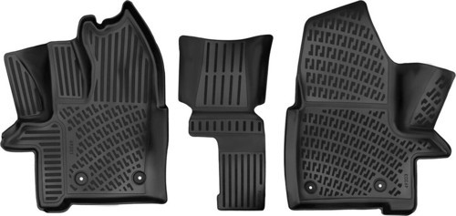 Ford Tourneo Custom-Şoför+1 Yolcu 2012-2023 3D Havuzlu Paspas