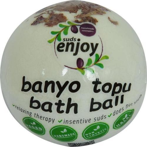 Suds Enjoy El Yapımı Beyaz Gül Banyo Bombası Banyo Topu Beyaz 100 gr
