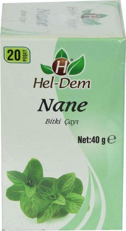 Doğal Nane Bitkisel Çayı 2 gr x 20Adet Süzen Poşet 40  gr
