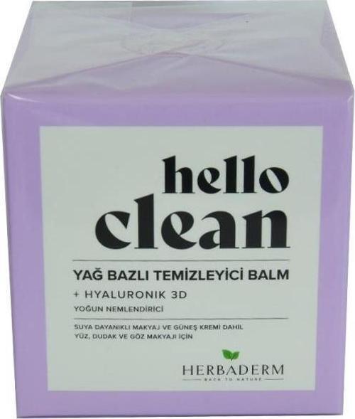 Hello Clean Yağ Bazlı Temizleyici Balm Hyaluronik 3D 100ML
