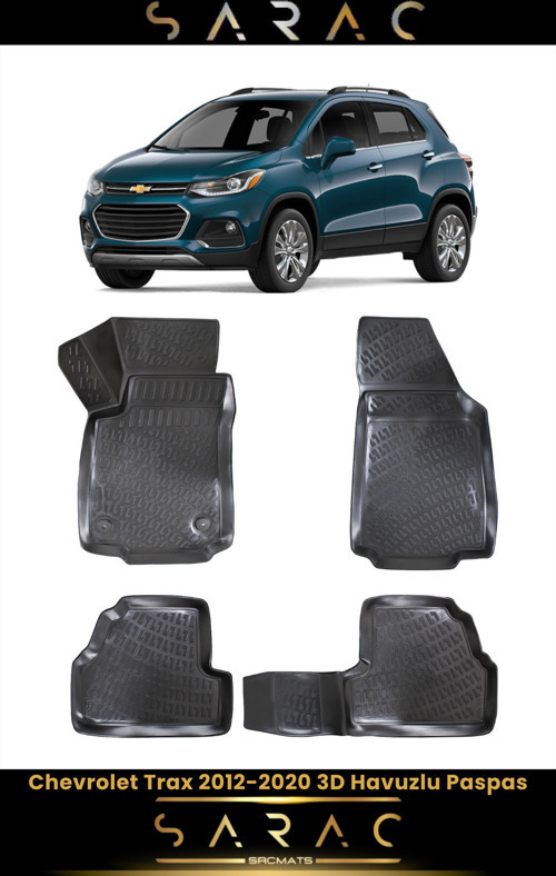 Chevrolet Trax 2015 Model Araca Özel 3D Havuzlu Paspas