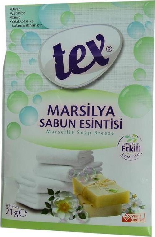 Marsilya Sabun Etkisi Kese Dolap Banyo Askılı Oda Kokusu 21 gr