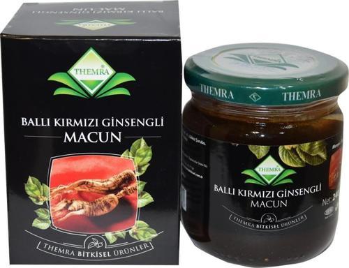 Ballı Kırmızı Ginsengli Macun Bitkisel Karışım 240 Gr