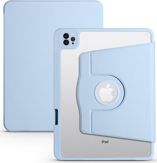 Apple iPad 10.9 2022 (10.Nesil) Kılıf Termik Kalem Bölmeli Dönebilen Standlı Kılıf