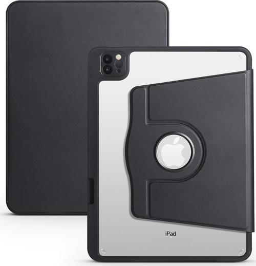 Apple iPad 10.9 2022 (10.Nesil) Kılıf Termik Kalem Bölmeli Dönebilen Standlı Kılıf