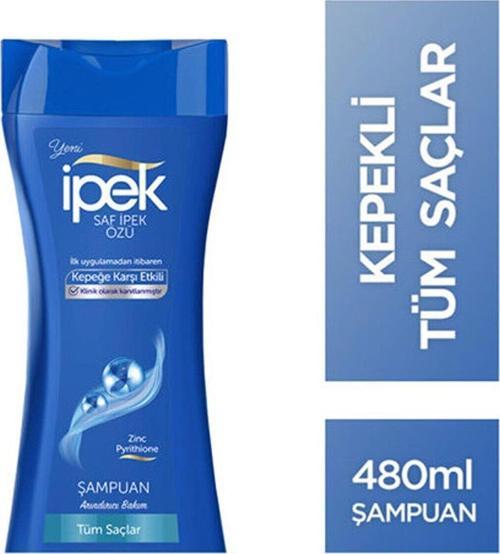 Kepeğe Karşı Etkili Tüm Saçlar İçin Şampuan 480ML