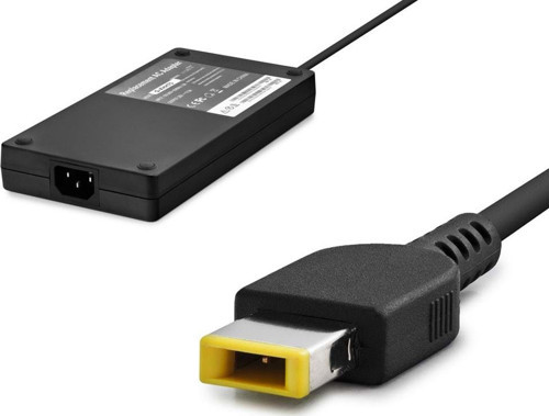 Gxhh6 Lenovo - Ibm Uyumlu 20V 11.5A 230W Laptop Adaptörü (Usb Tip Sarı Kare Uç) Siyah