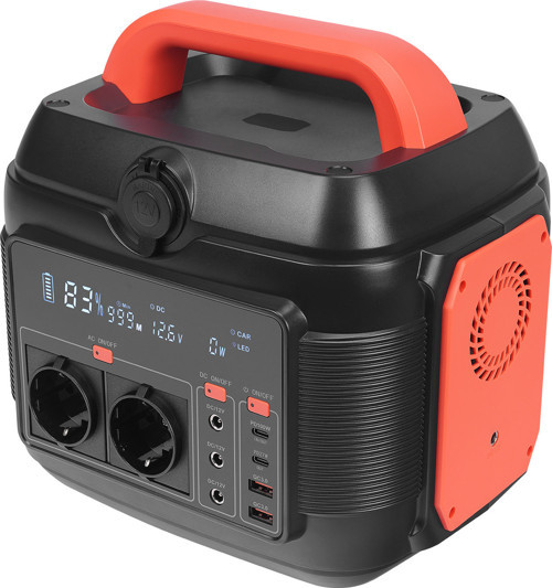 Ops600 600W 160.000Mah 576Wh Led Lambalı Saf Sinüs Multi-Output Lcd Taşınabilir Güç Kaynağı