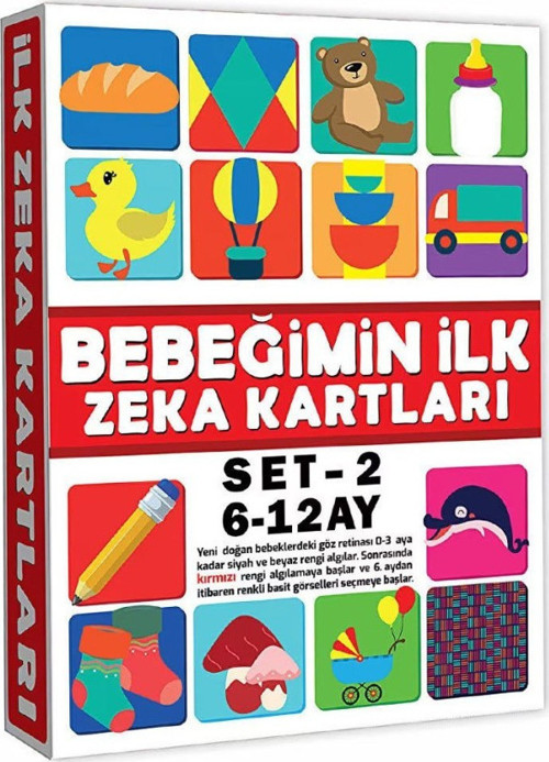 Eğitici Kartlar 6-12 Ay Zeka Kartları - 2205