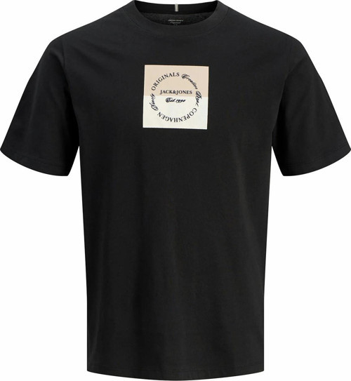 Jack Jones Catskılls Square Brandıng Logo Regular Fit Erkek Tişört 12290856