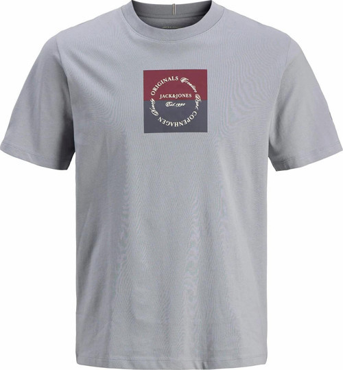 Jack Jones Catskılls Square Brandıng Logo Regular Fit Erkek Tişört 12290856