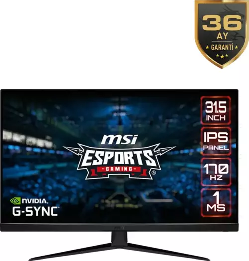 G321Q 31.5 2560X1440 170Hz 1Ms Freesync Premium Hdmı Dp Flat Ips Monitör