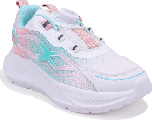 05-26Y512 Beyaz Pembe Ortopedik Günlük Kız Çocuk Spor Ayakkabı