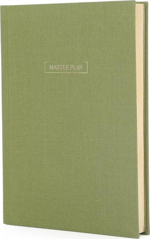 Master Plan Yeşil Zeytin Tarihsiz Haftalık Planlayıcı 15 x 21 cm