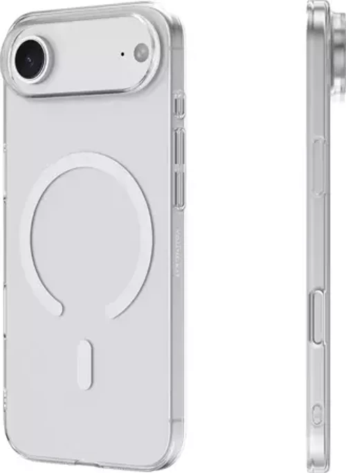 İphone 17 Air Uyumlu Şeffaf Silikon Kılıf Kablosuz Şarj Destekli