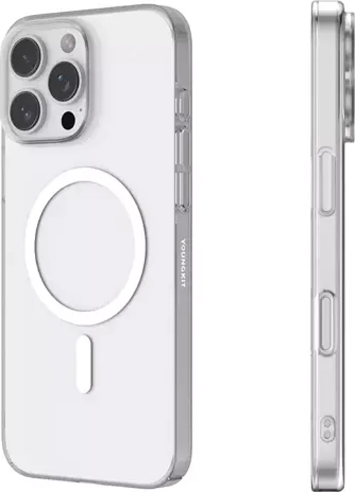 İphone 14 Uyumlu Kılıf M-Safe Şarj Özellikli Arka Kapak Kapak Şeffaf