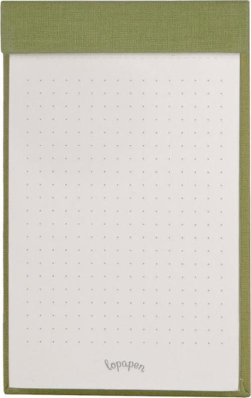 Yeşil Zeytin Notepad Noktalı Not Defteri