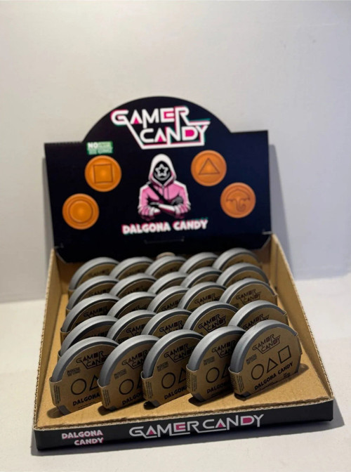 Squid Game Kurabiye Şekeri | Dalgona Candy 3 Adet