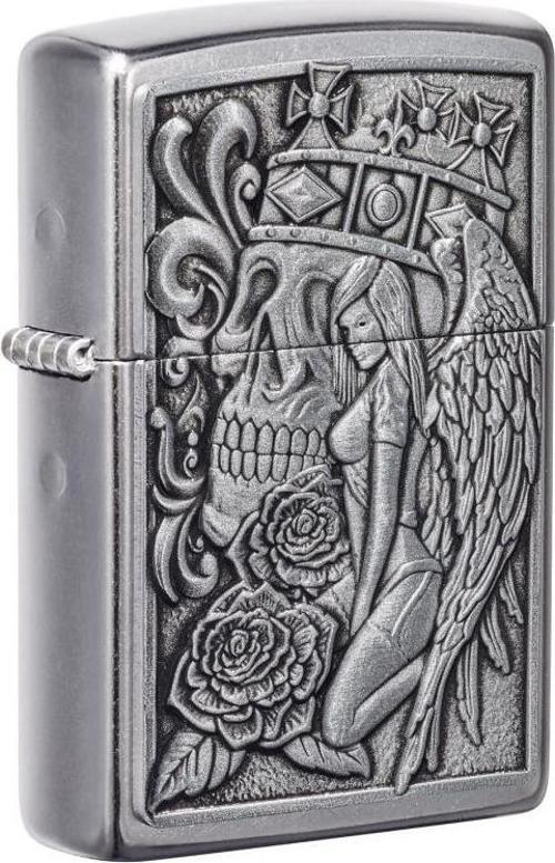Çakmak 49442-087410 207 Skull And Angel Emblem