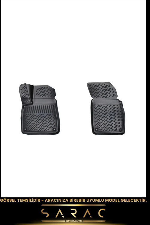 Renault Kangoo 1999 Model Panelvan Araca Özel 3D Havuzlu Paspas(2 Parça)