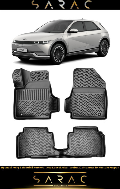 Hyundai Ioniq 6 Elektrikli 2022 Model 3D Havuzlu Paspas