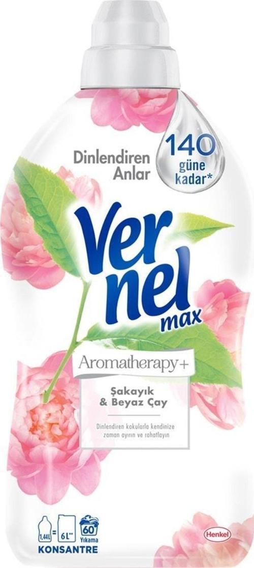 Max Konsantre Çamaşır Yumuşatıcısı 1440ml (60 Yıkama) Şakayık