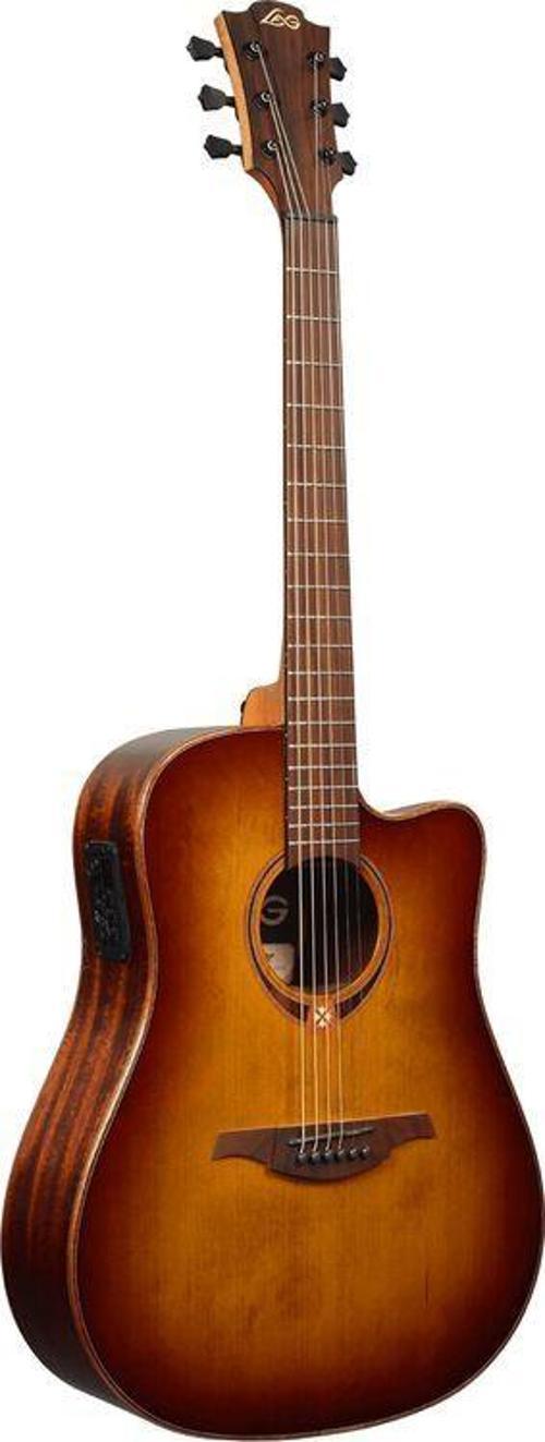 GLA T118DCE-BRS Dreadnought Cutaway Elektro Akustik Gitar