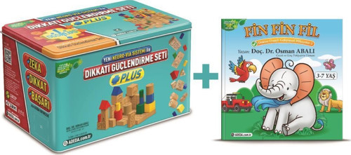 Dikkati Güçlendirme Seti DGS Plus 6 Yaş +Fin Fin Fil