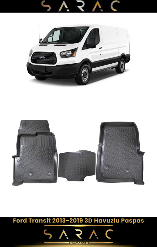 Ford Transit 2015 Model Araca Özel 3D Havuzlu Paspas