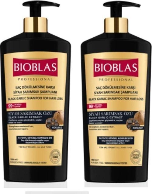 Professional Şampuan 1000 Ml Siyah Sarımsak X 2 Adet
