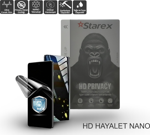 Casper Via P2 Nano Ekran Koruyucu Ultra İnce HD HAYALET - STAREX