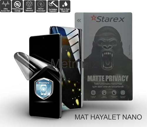 Samsung Galaxy S8 PLUS Nano Ekran Koruyucu Ultra İnce MAT HAYALET - STAREX