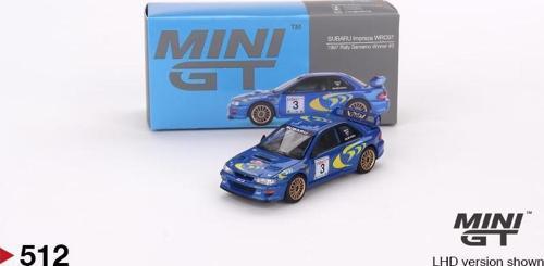 SUBARU Impreza WRC97 1997 Rally Sanremo Winner #3 - 512