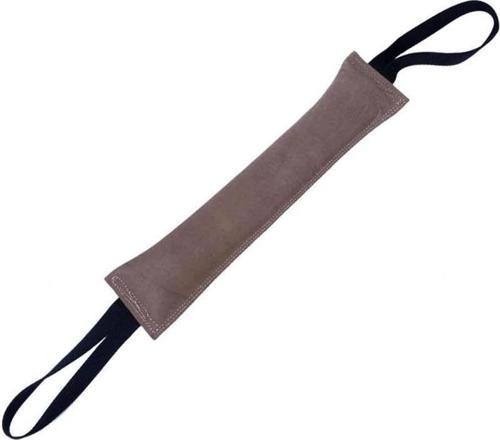 Süet Deri Köpek Isırma Yastığı Bej 6X30Cm