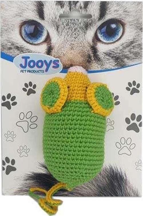 Amigurumi Kedi Oyuncağı Tekli Fare