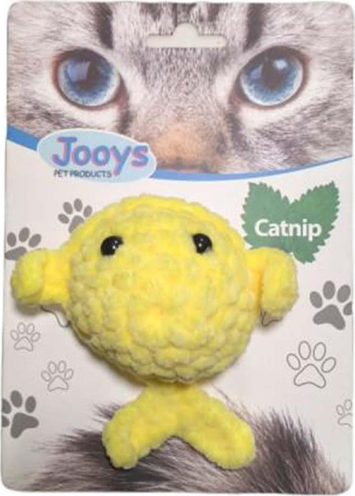 Catnipli Kadife Balık Kedi Oyuncağı