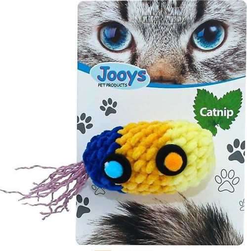 Catnipli Kadife Saçaklı Kedi Oyuncağı
