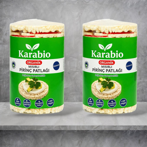 Organik Pirinç Patlağı 90 Gr x 2 Adet