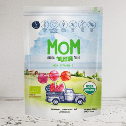 Organik Lolipop Şeker 58 g