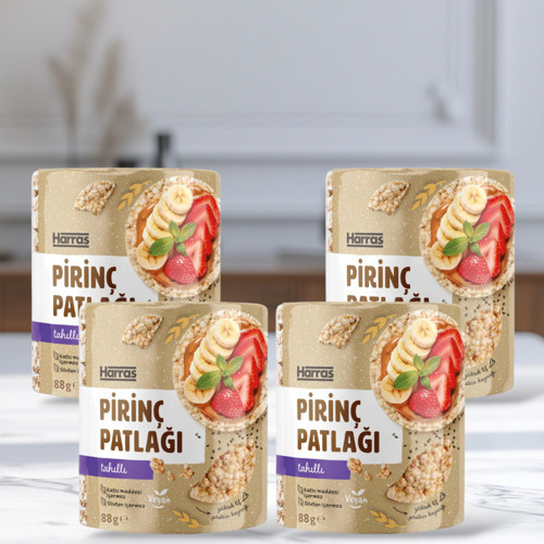 Tahıllı Pirinç Patlağı 88 g x 4 Adet