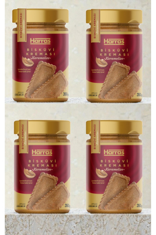 KARAMELİZE BİSKÜVİ KREMASI 350 GR X 4 ADET