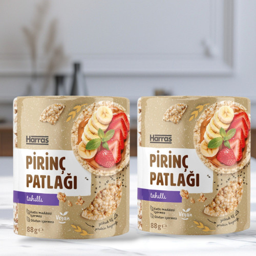 Tahıllı Pirinç Patlağı 88 g x 2 Adet
