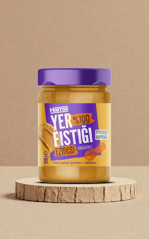 %100 YER FISTIĞI EZMESİ 350 GR
