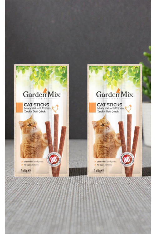 Mix Tavuklu Kedi Stick 3x5 g x 2 Adet