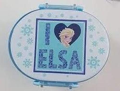 Lisanslı Yemek Seti Frozen İki Katlı Oval